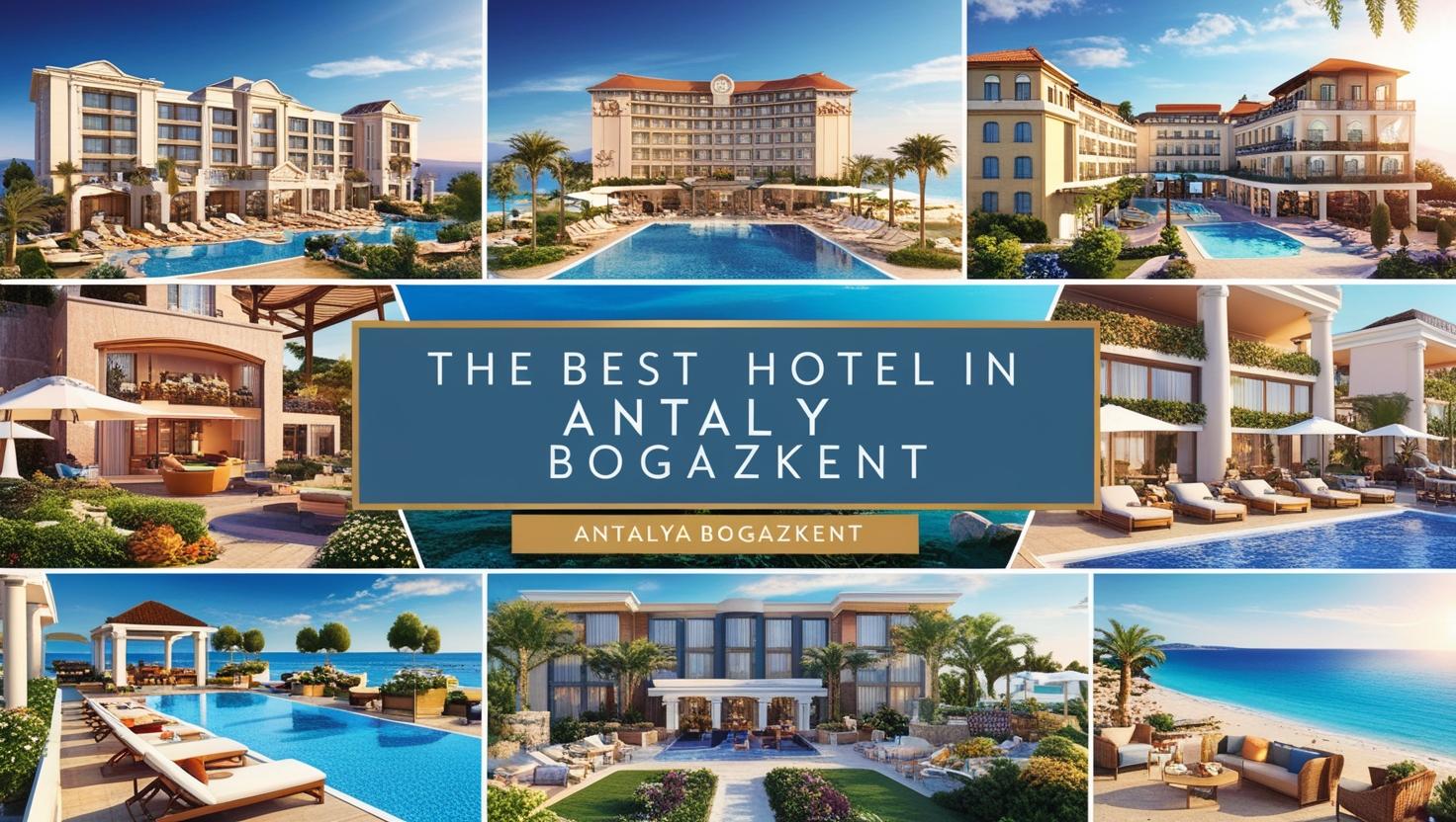 Best Hotels in Antalya Boğazkent: Luxury and Comfort Meet